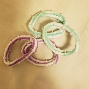 4 Hair ties NWOT